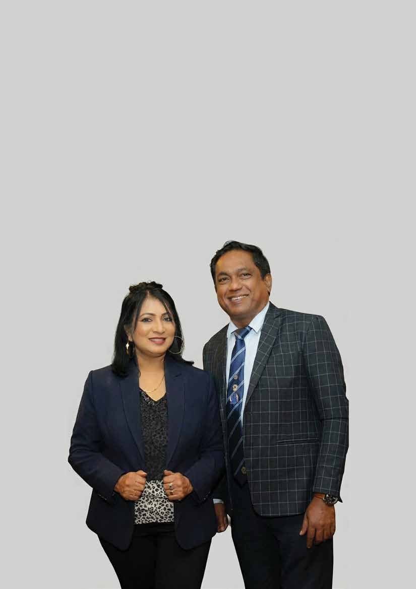 Chryshanthie Hettiarachchi and Wasantha Gamage of Onivja